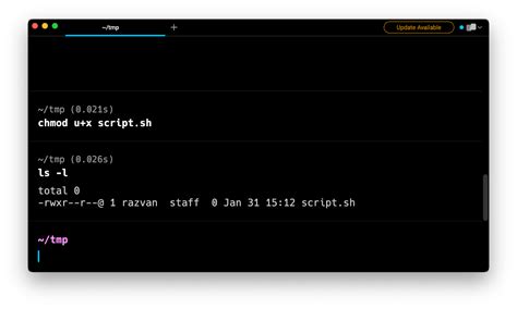 chmod to executable